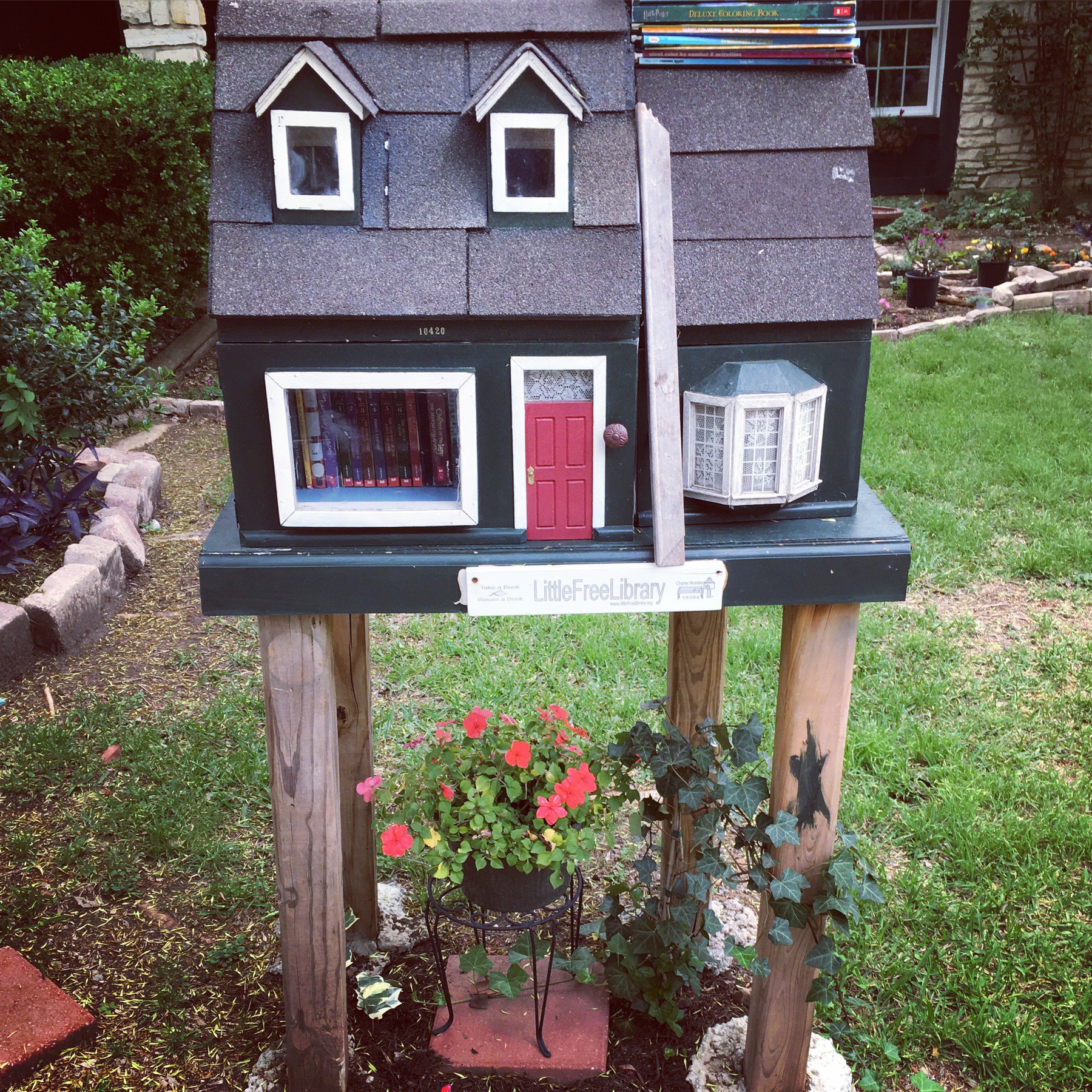 Doll house Little Free Library