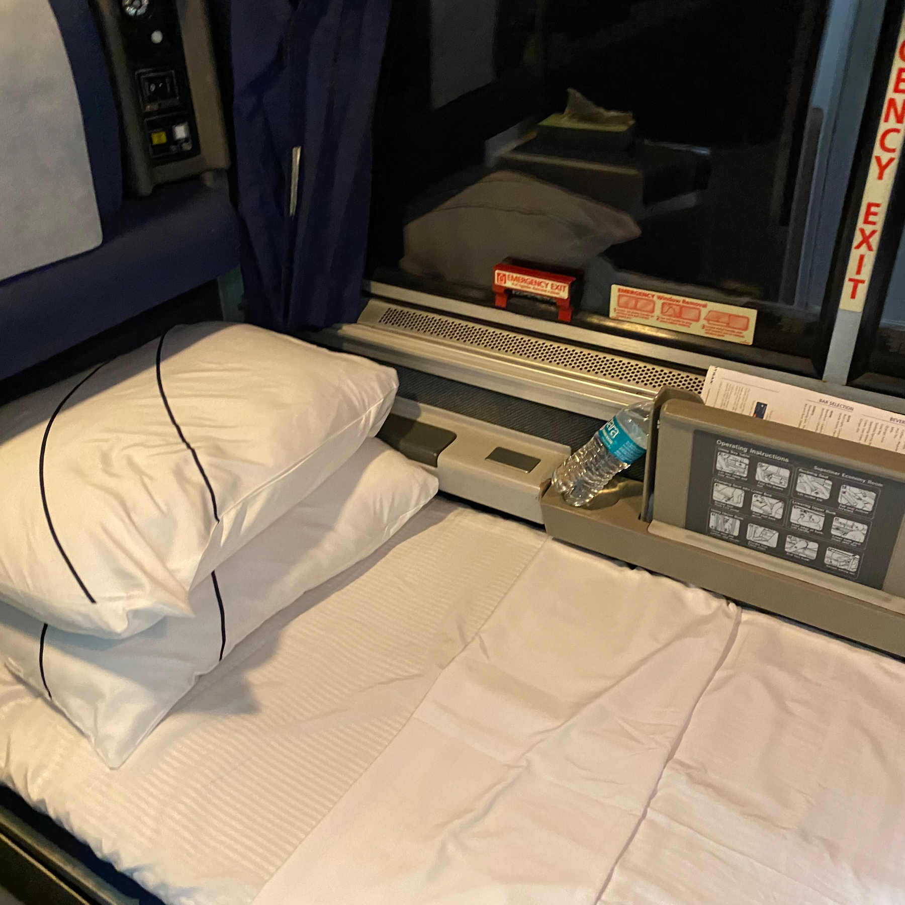 Train bed