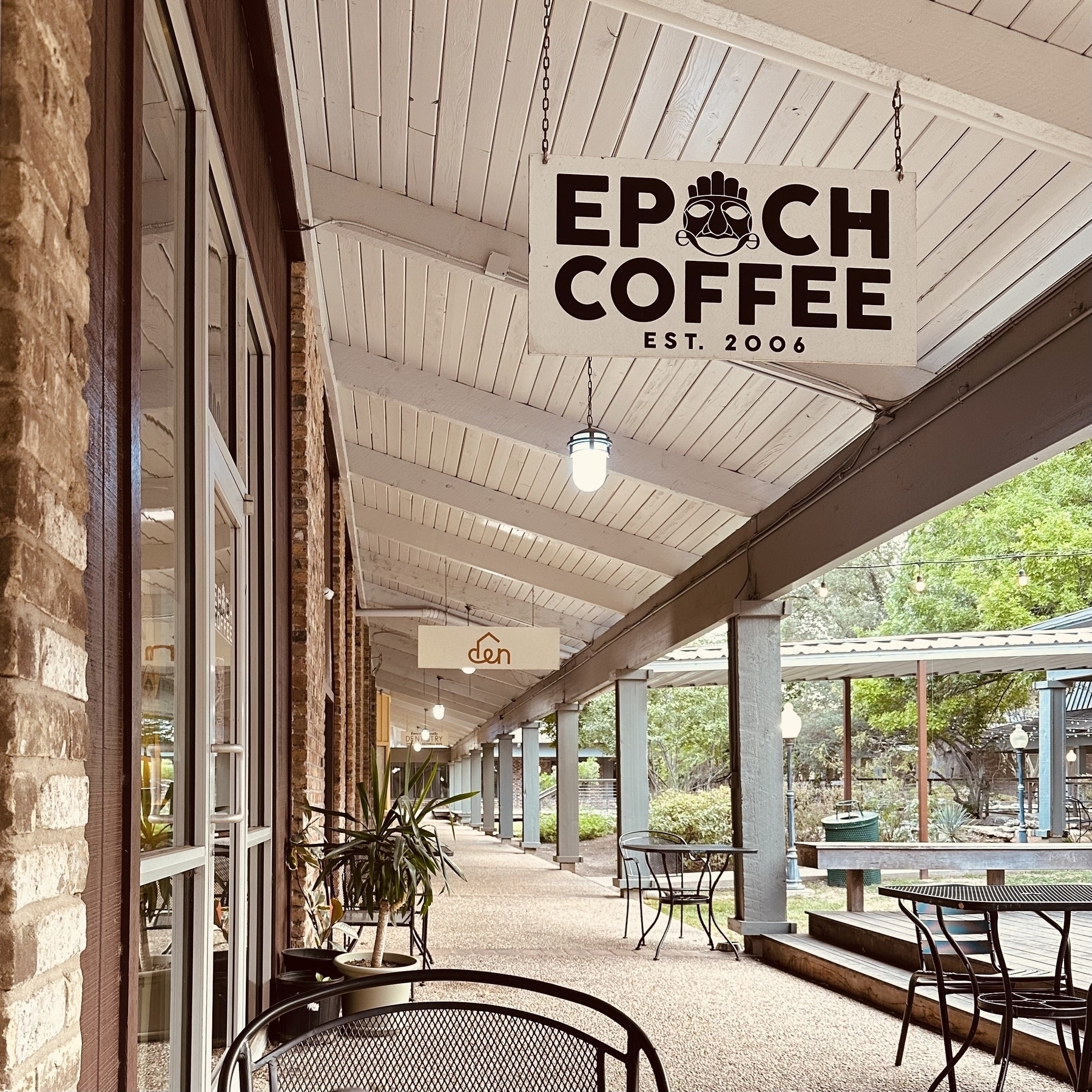 Photo outside at Epoch Coffee