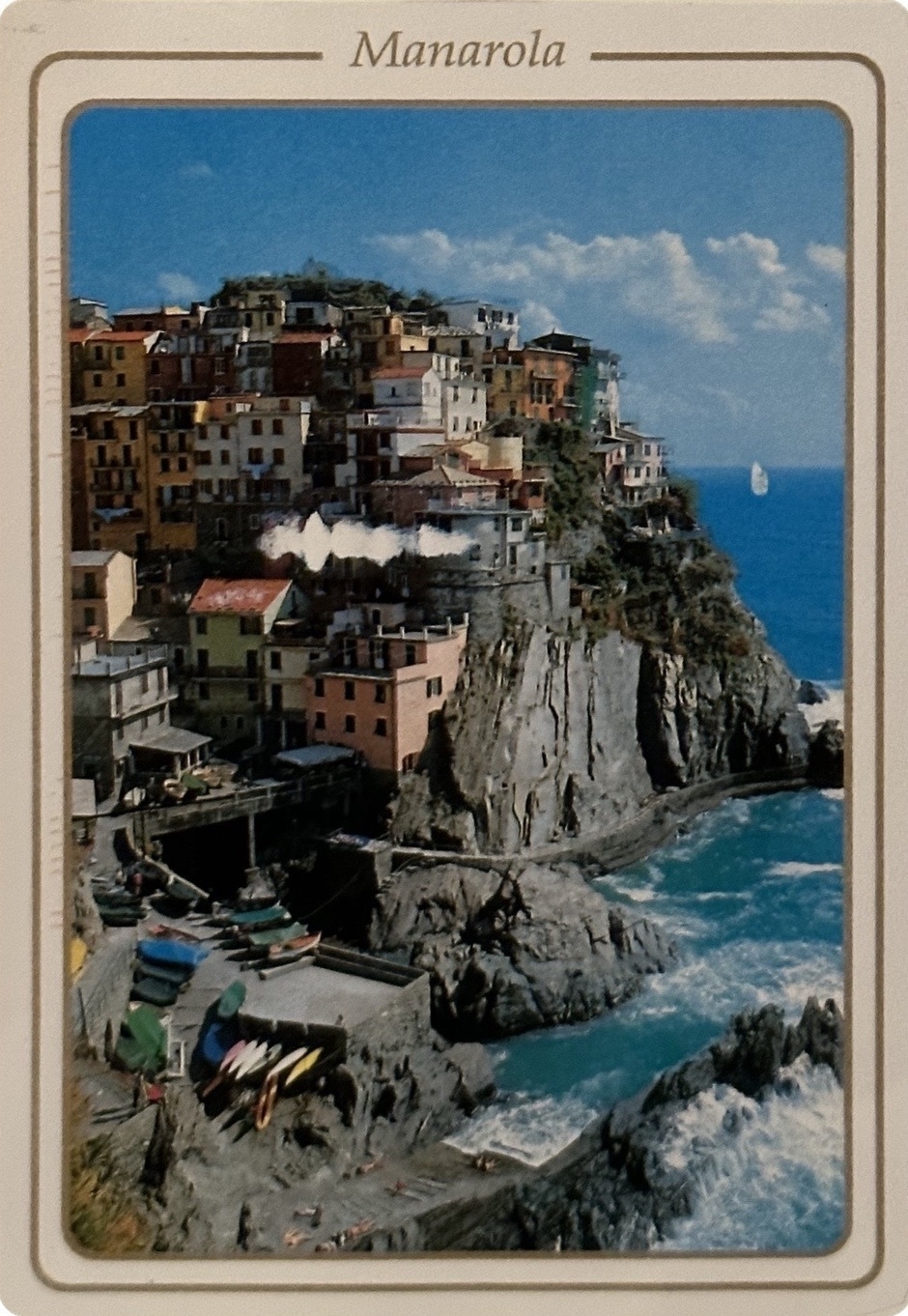 Cinque Terre in Italy.